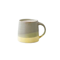 Slow Coffee Mug - Moss Green x Yellow