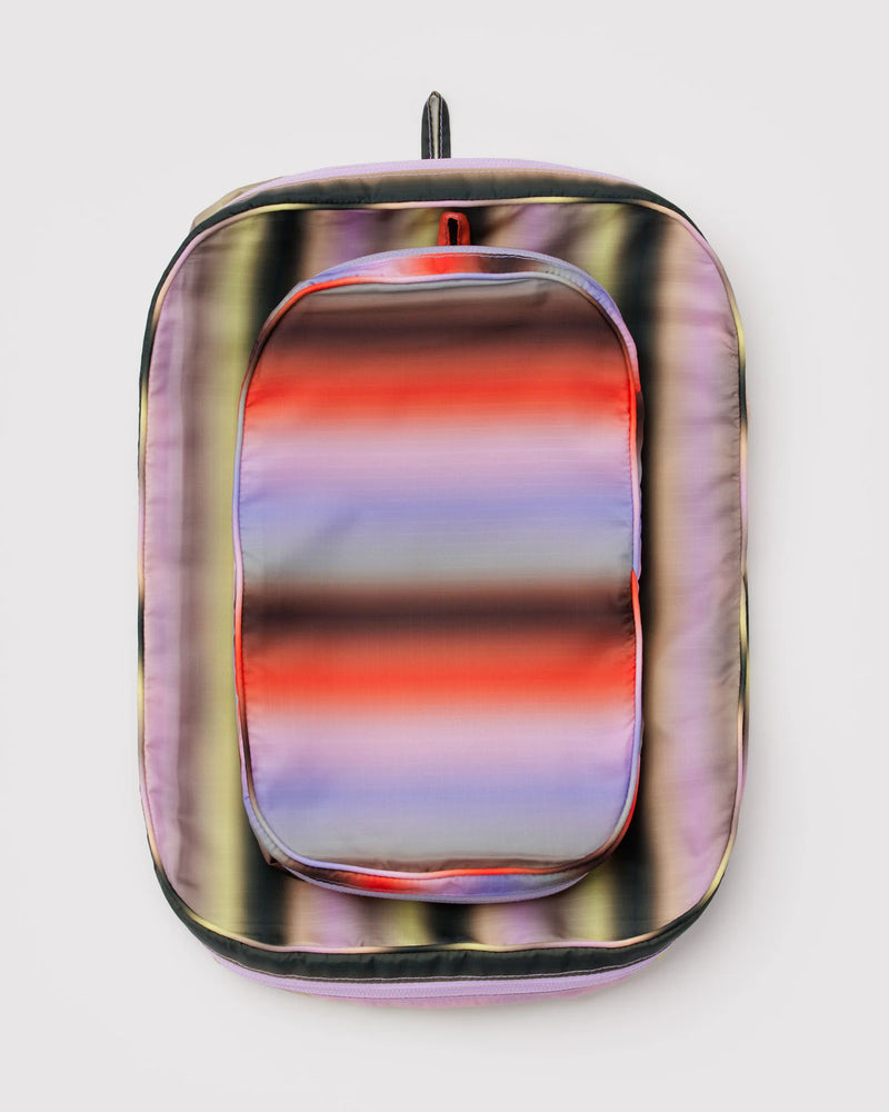 Packing Cube Set - Gradient Stripes