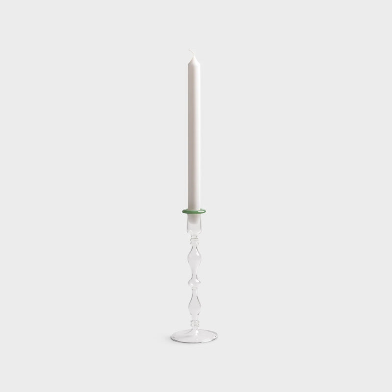 Candle Holder Salto Large in Clear