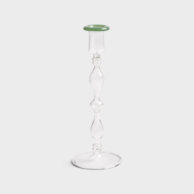 Candle Holder Salto Large in Clear