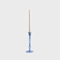 Candle Holder Salto Large in Blue