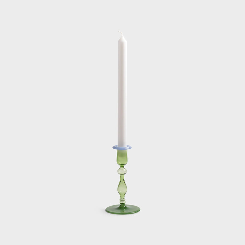 Candle Holder Salto Medium in Green