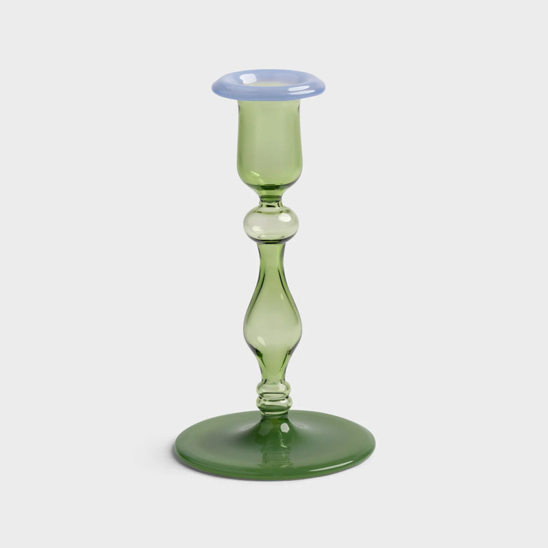 Candle Holder Salto Medium in Green