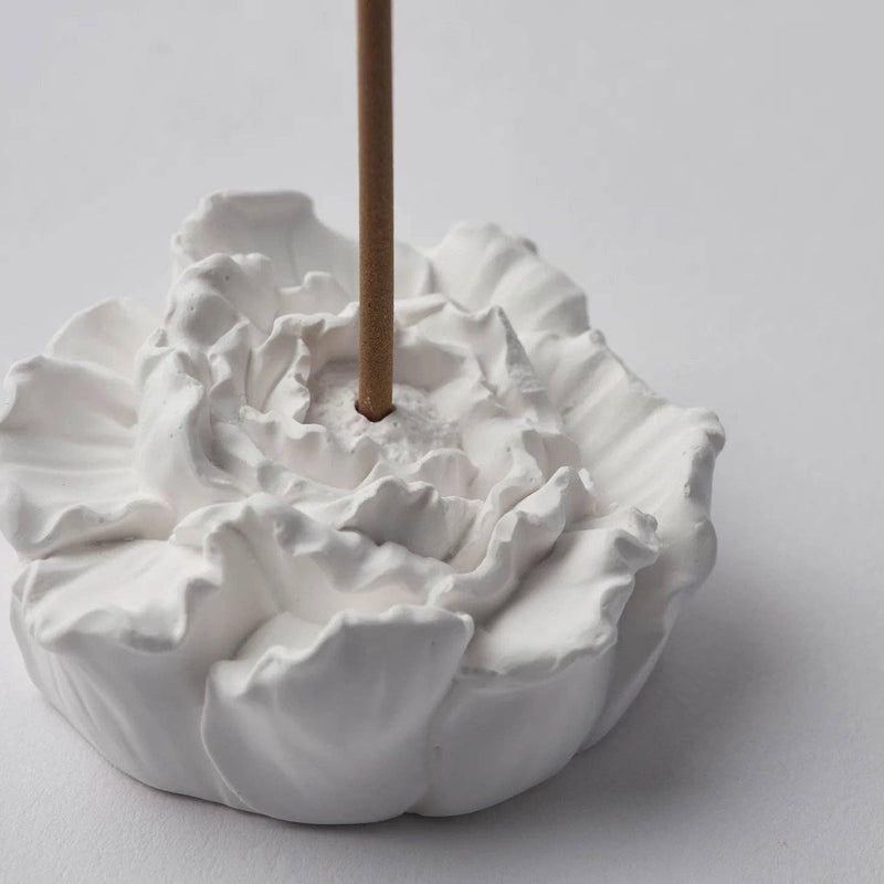 Incense Holder - Peony Flower
