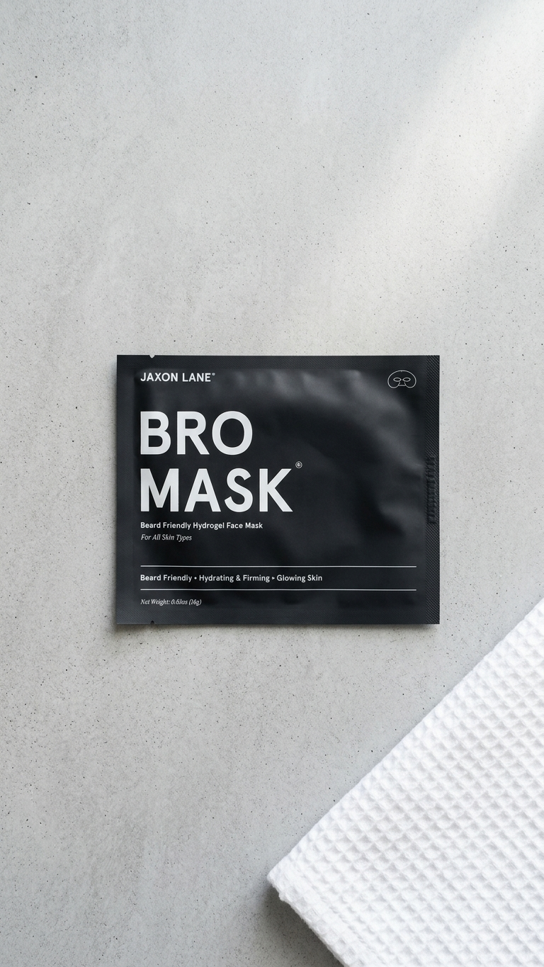 Bro Mask Half Mask Beard Friendly Sheet Mask (Single)