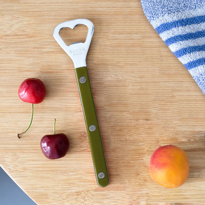 Bistrot Solid Bottle Opener - Green Fern