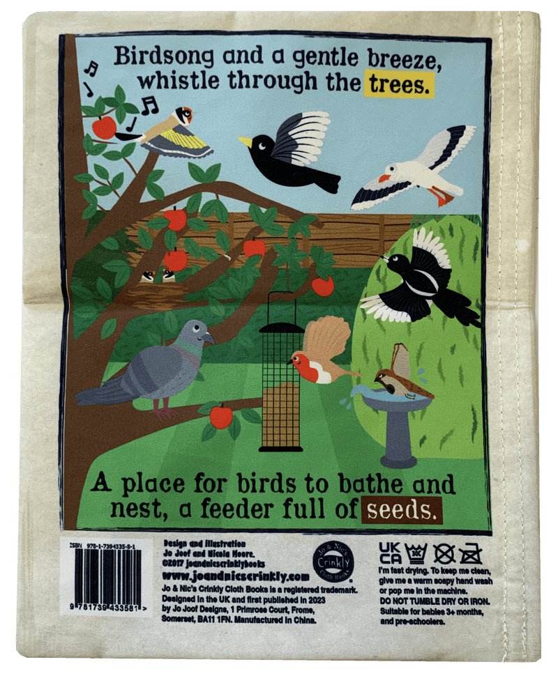 Nursery Times Crinkly Newspaper - All About Gardens