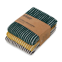 Reusable & Eco-Friendly Cotton Dishcloths - Ribbed Citrus