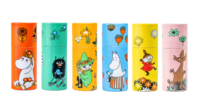 Moomin Organic Beeswax Lip Balm - Mint
