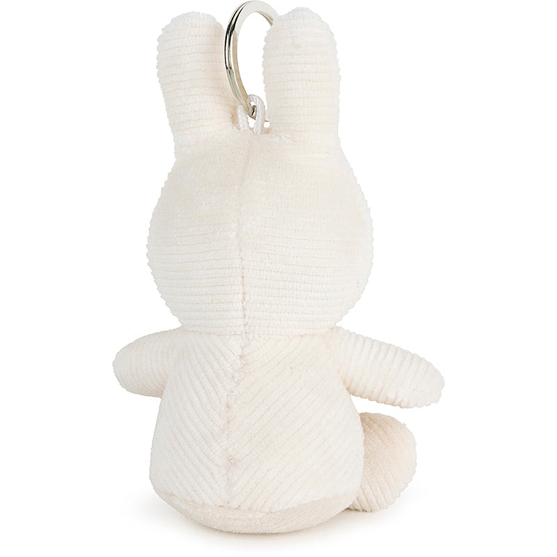 Miffy Corduroy Rainbow Keyring - White