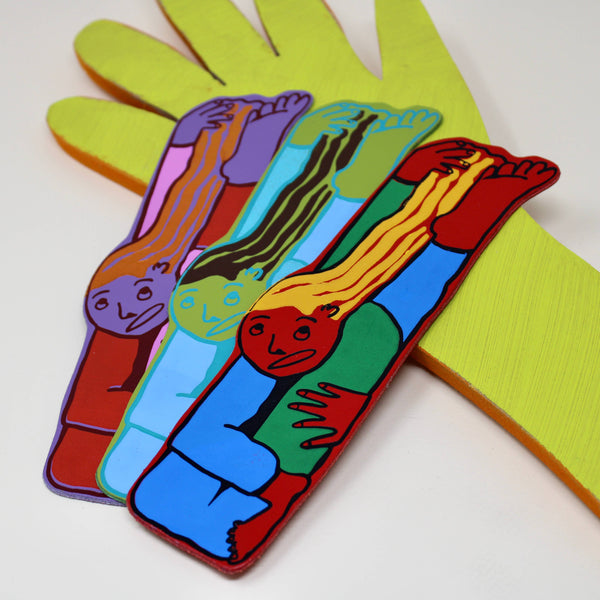 Farted in Yoga Bookmark - Lilac