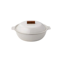 Kakomi IH Enamel Pot 1L - Sand Beige