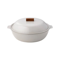 Kakomi IH Enamel Pot 2L - Sand Beige