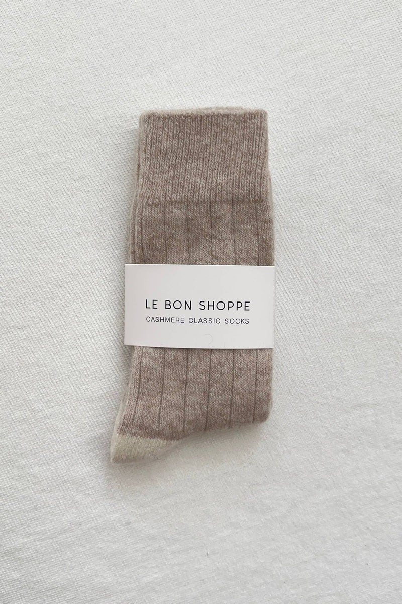 Classic Cashmere Socks - Black