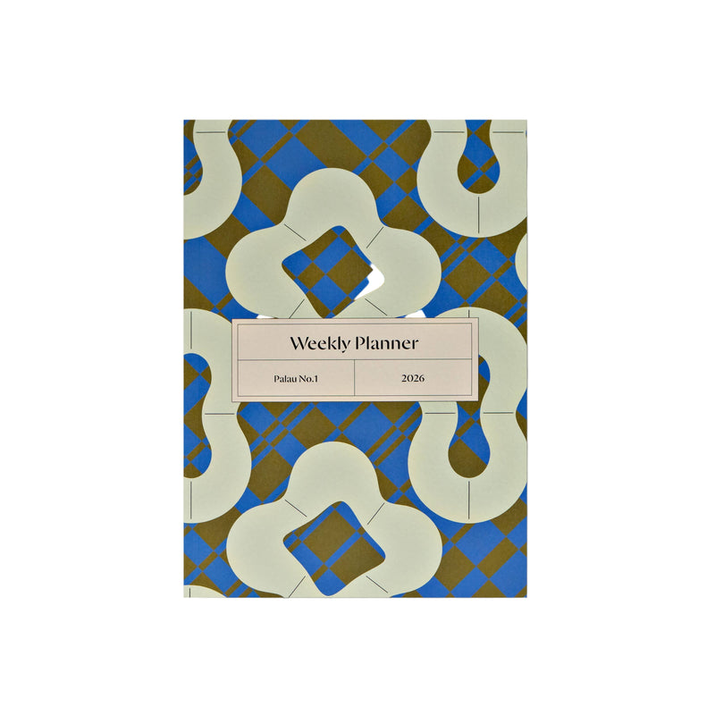 Palau 2026 Dated Weekly Planner Book