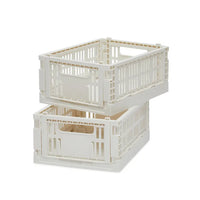 Colour Crate - Off-white - Mini Set of 2