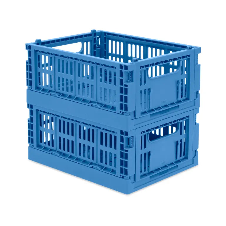 Colour Crate - Electric Blue - Mini Set of 2