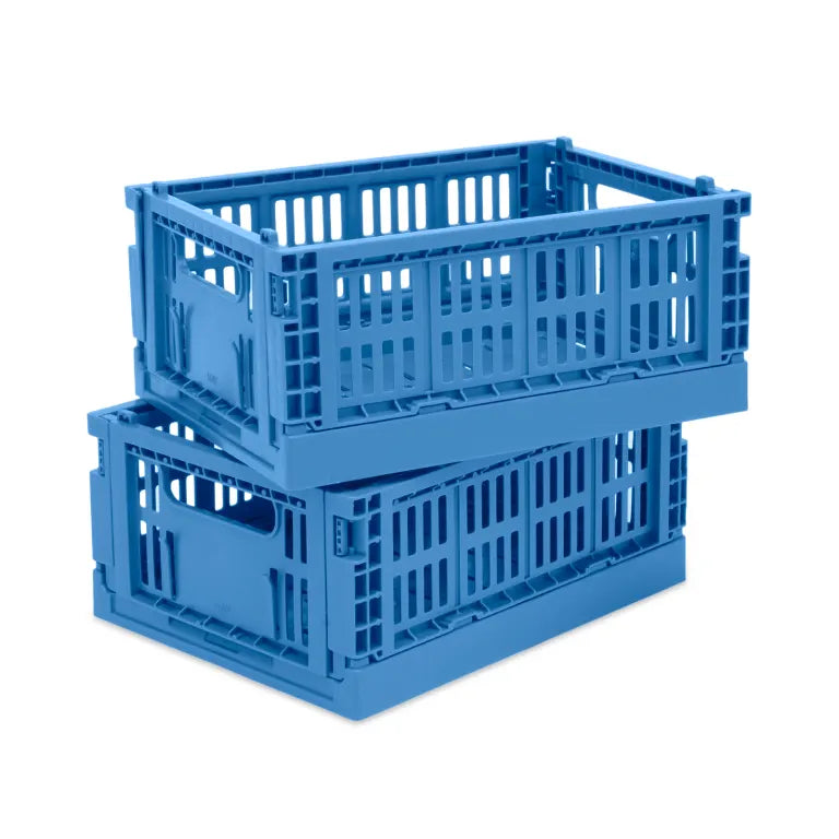 Colour Crate - Electric Blue - Mini Set of 2