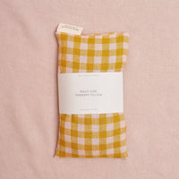 Botanique Workshop - Multi-Use Lavender Therapy Pillow: Linen Wes Gingham: Large