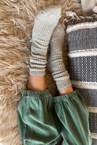 Cottage Socks - Flax