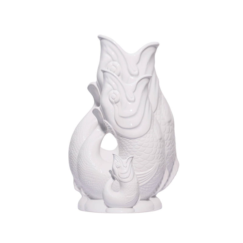 White Original Gluggle Jug - Extra Large