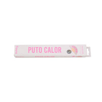 Hand Fan Grey and Pink “F*cking Heat”