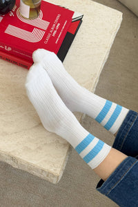 Her Socks - Varsity Blue Stripe