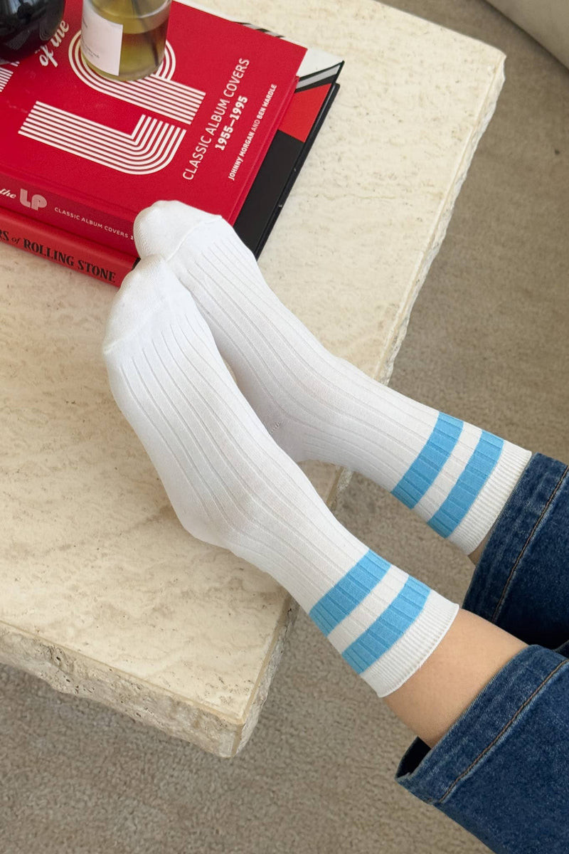 Her Socks - Varsity Blue Stripe