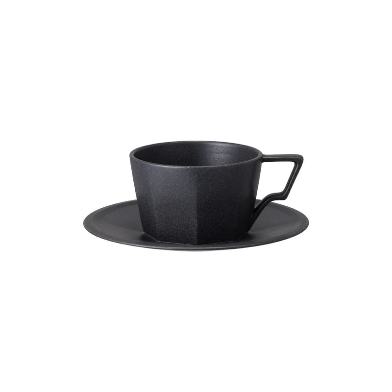 OCT Cup & Saucer 300ml - Black