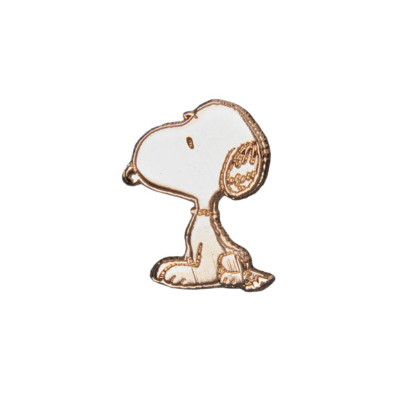Peanuts Gold Pin - Sit Snoopy