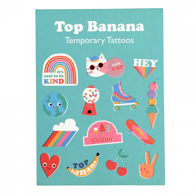 Temporary Tattoos - Top Banana