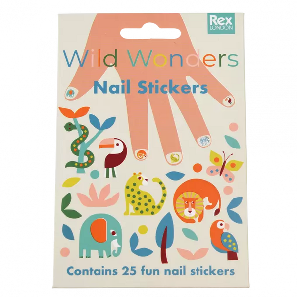 Rex - Wild Wonders Nail Stickers