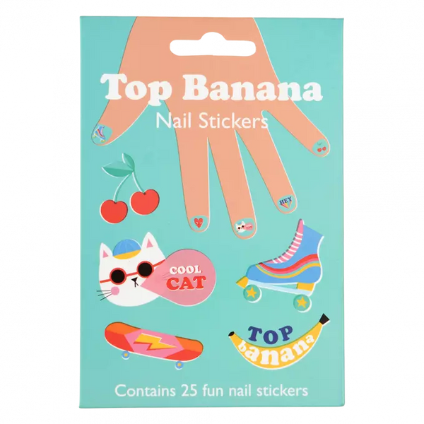 Rex - Top Banana Nail Stickers