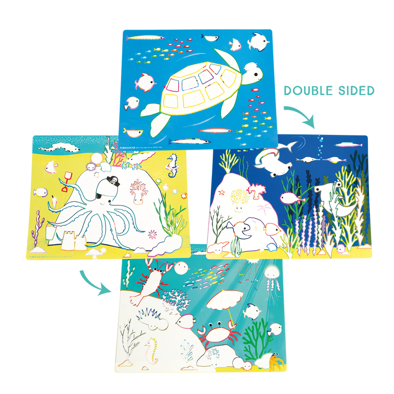 Magic Water Placemats - Ocean