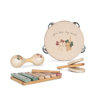 Konges Sløjd - Wooden Music Set - Bow Kitty