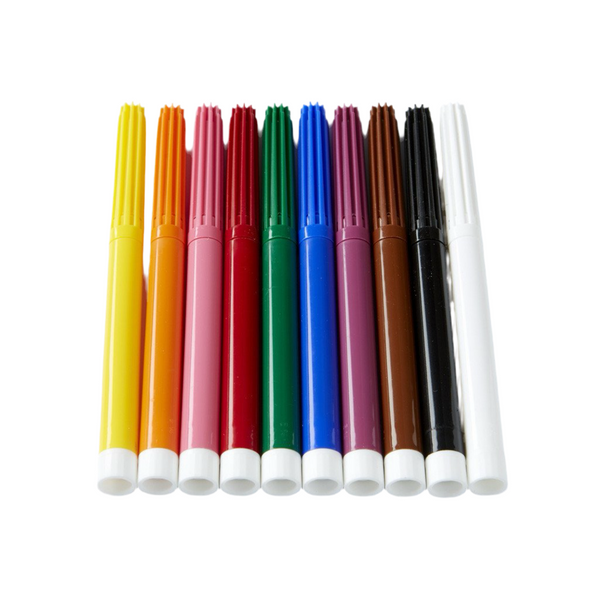 okoNORM Felt Tip Erasable Pen Set - 9 colours