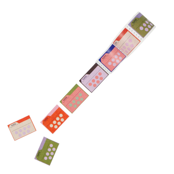 Habit Tracker Stamp Washi Tape