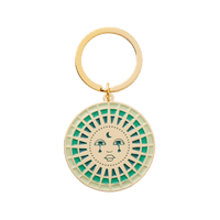 cai & jo - Moon Enamel Keychain: Loose