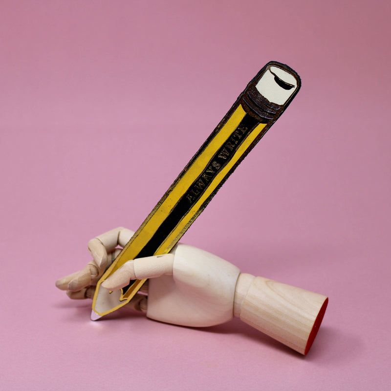 Always Write Pencil Bookmark - Black