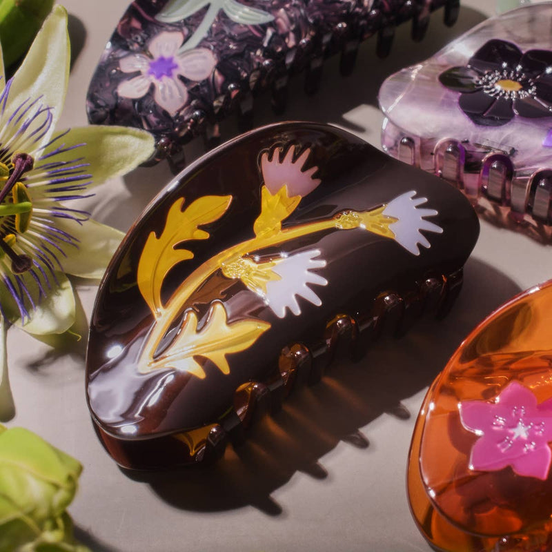 Milk Thistle Hair Claw Clip