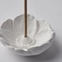 Incense Holder - Anemone Flower