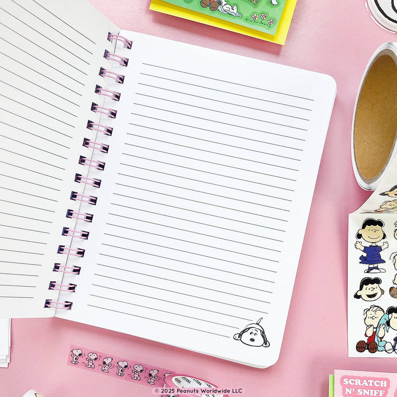 Snoopy Take It Easy Spiral Notebook