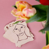 Leather Earring Hanger