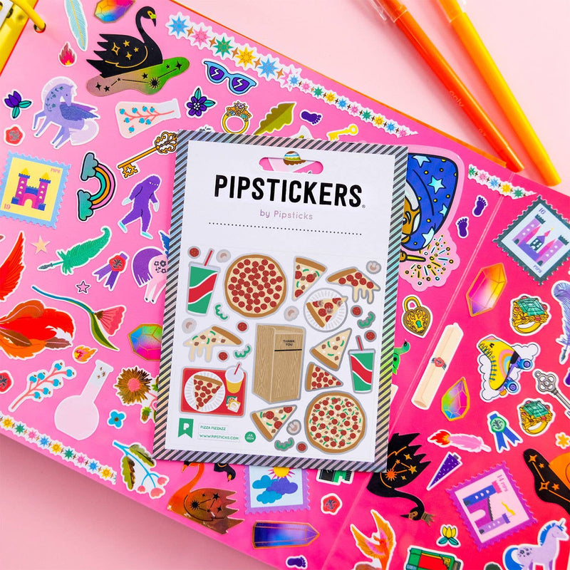 Pizza Pizzazz Stickers