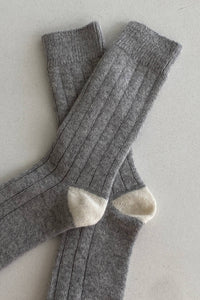 Le Bon Shoppe - Extended Cashmere Classic Socks - Black