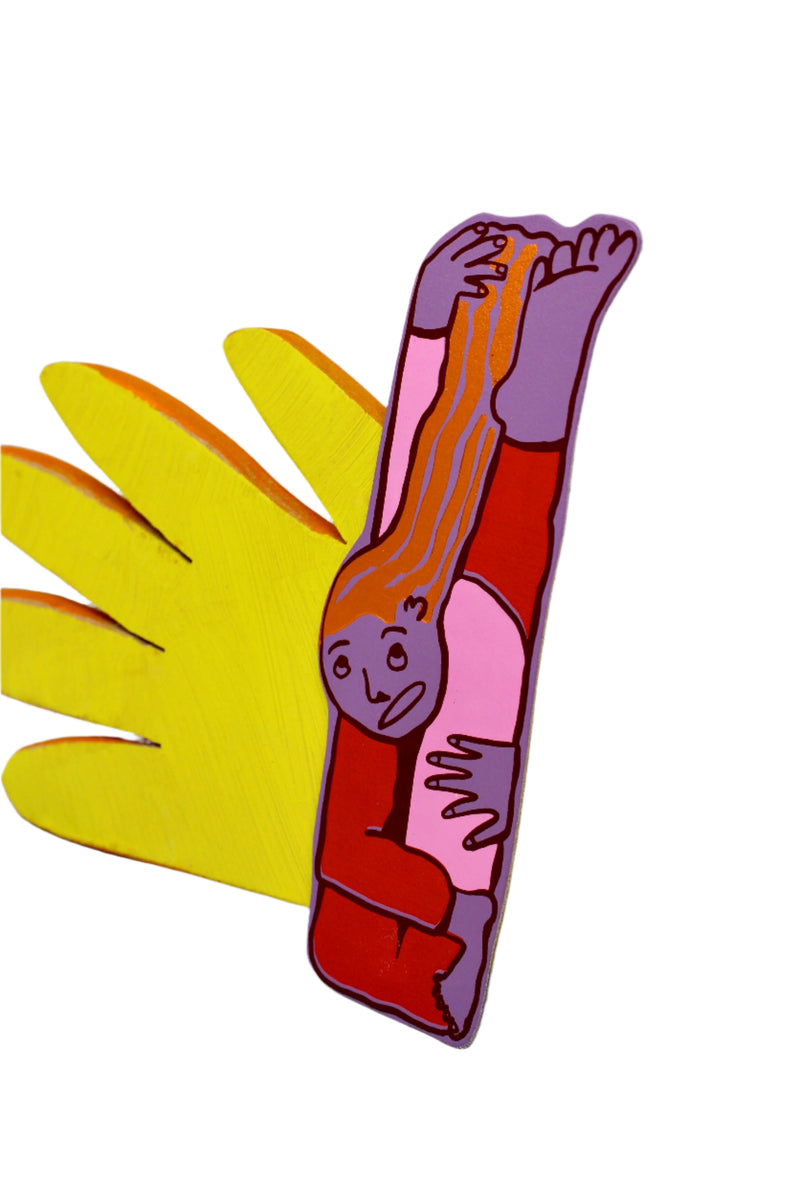 Farted in Yoga Bookmark - Lilac