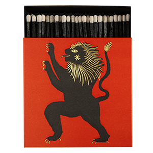 Lion Matches | Square Matchboxes