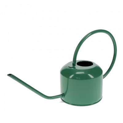 Metal Watering Can - Dark Green