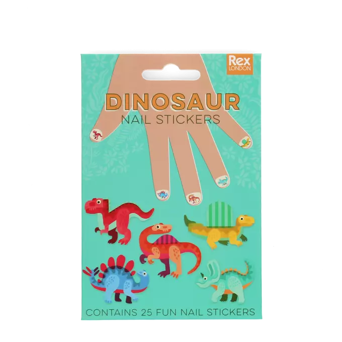 Children's nail stickers - Dinosaur