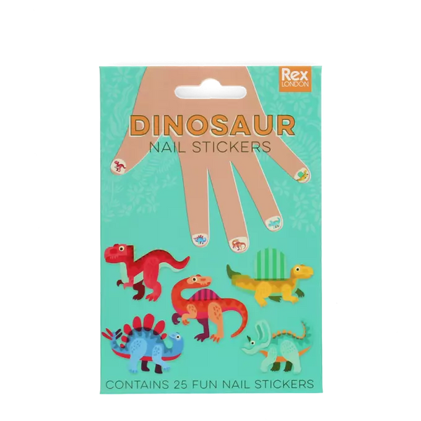 Children's nail stickers - Dinosaur